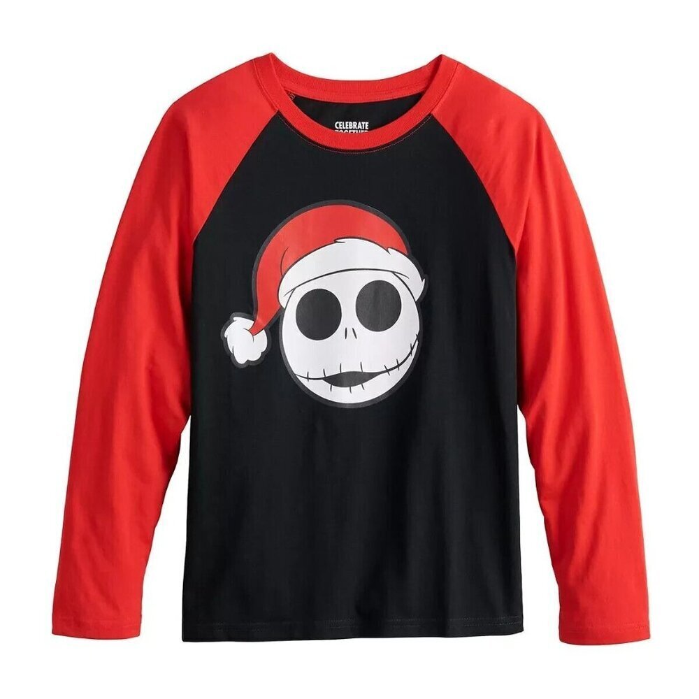 Disney The Nightmare Before Christmas Boy's Long Sleeve Tee Size Medium (10/12)